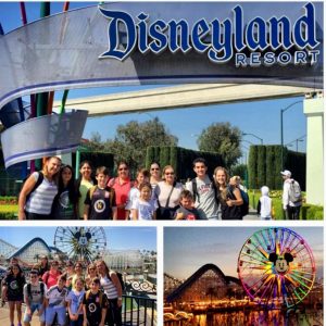 People enjoying in disneyland after geting dropped by Best LAX Car Service