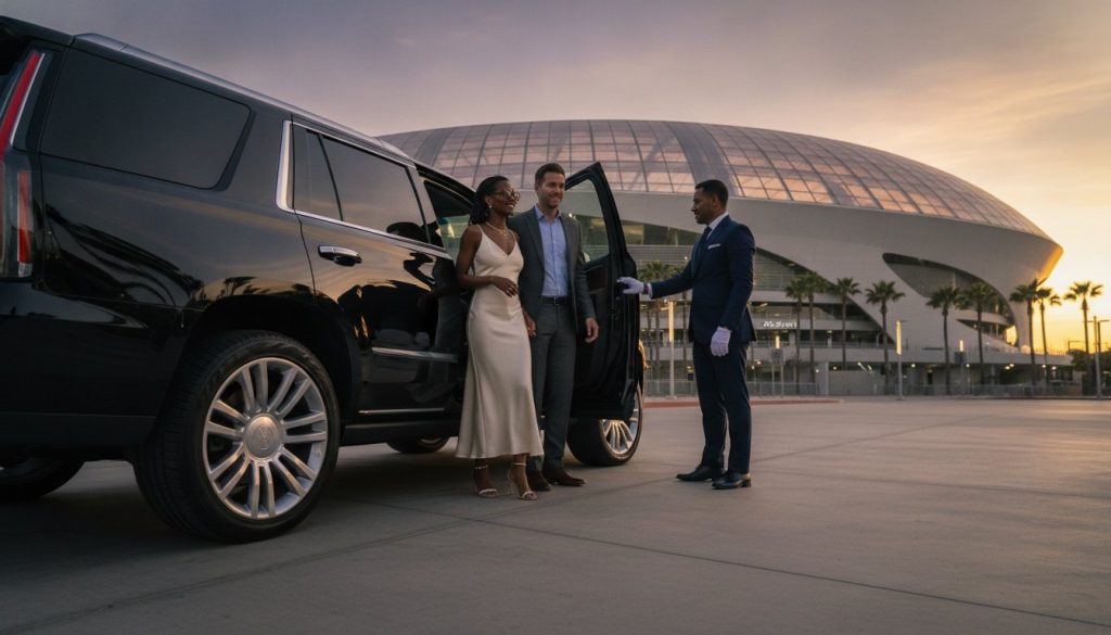 Effortless World Cup VIP Transport: SoFi Stadium Game Day