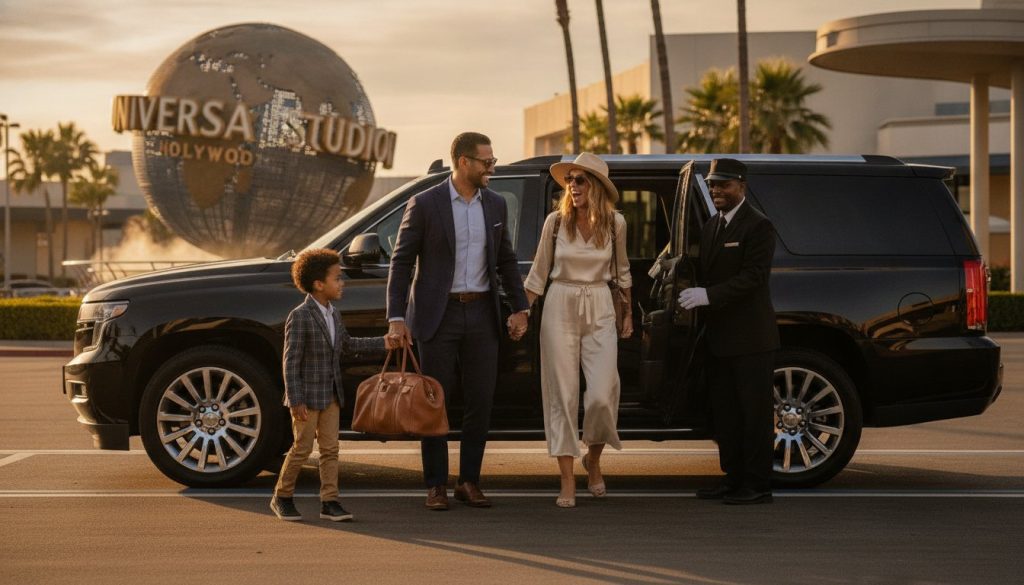 Private Car Service to Universal Studios Hollywood