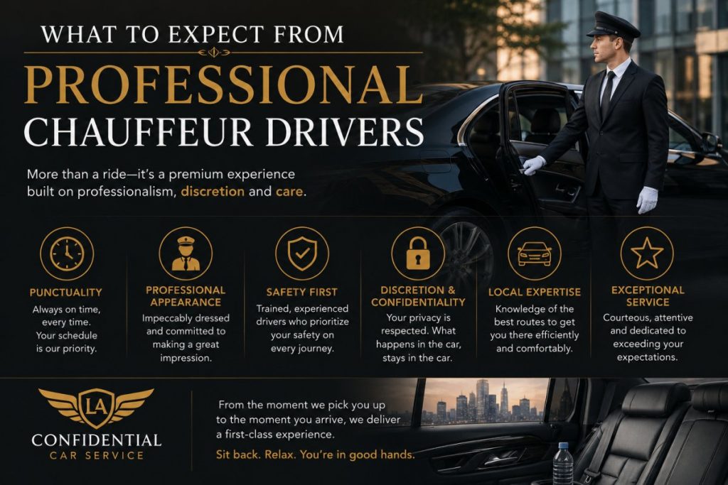 What to Expect from Professional Chauffeur Drivers