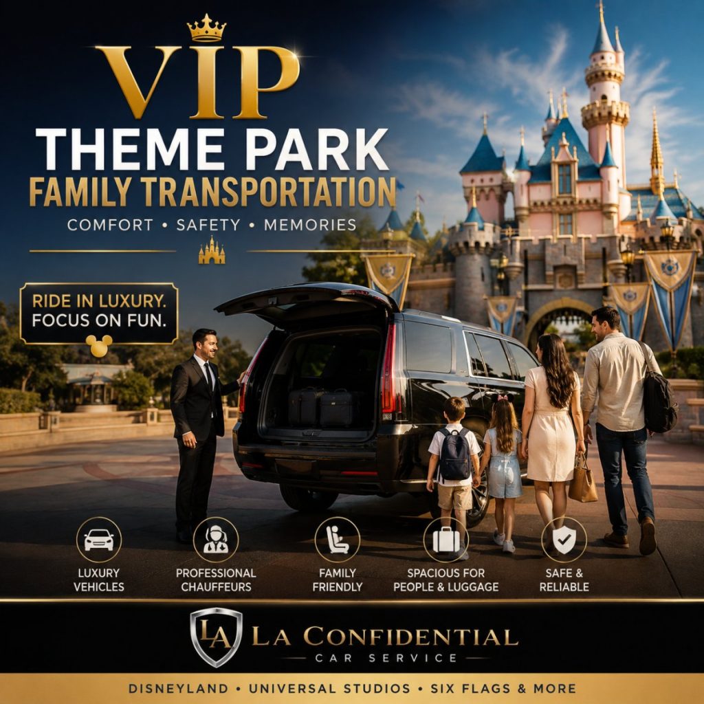 VIP Disneyland to LAX Family Transportation