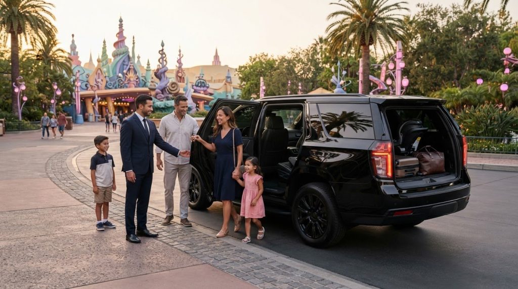 Luxury SUV Private Transit: How to Choose the Right Ride for a Theme Park Trip